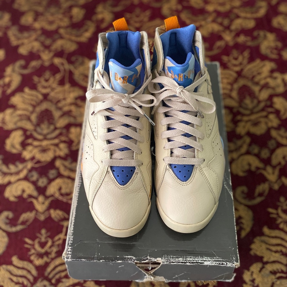 🔥 🦈 Air Jordan “ Pacific Blue” Sz 7.5